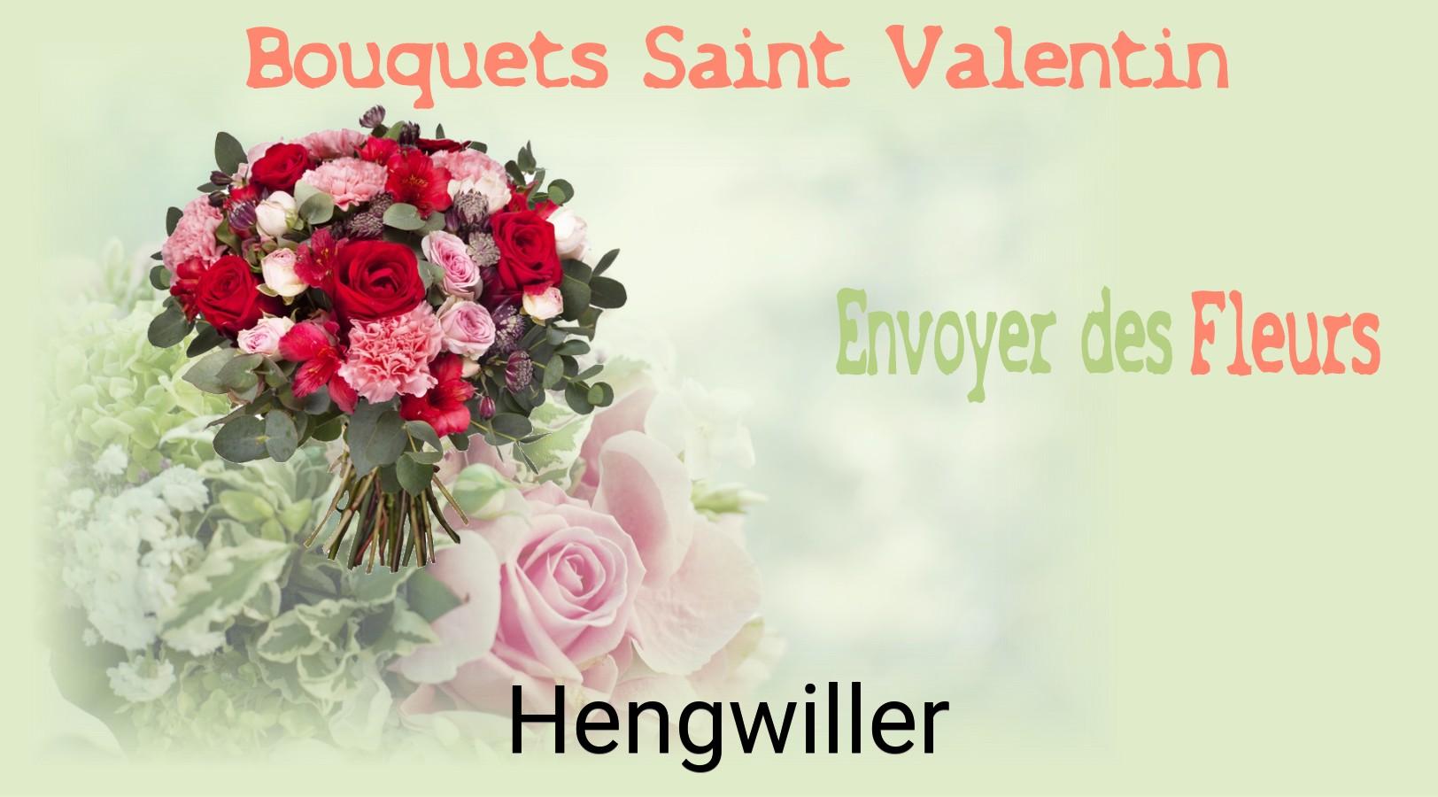 Roses de Saint-Valentin livrées à Hengwiller